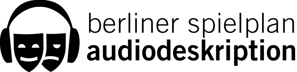 Logo berliner spielplan audiodeskription
